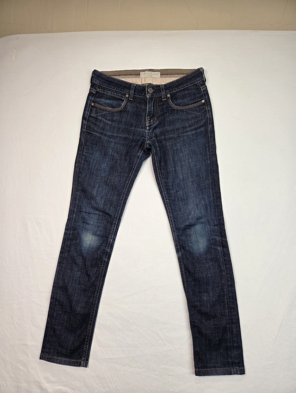 Stella McCartney Low Rise Skinny Jeans Women’s Size 28 Dark Wash Designer Denim
